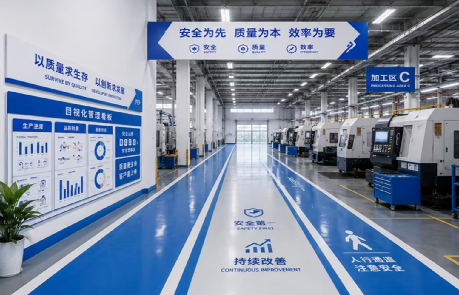 机械加工车间空间设计