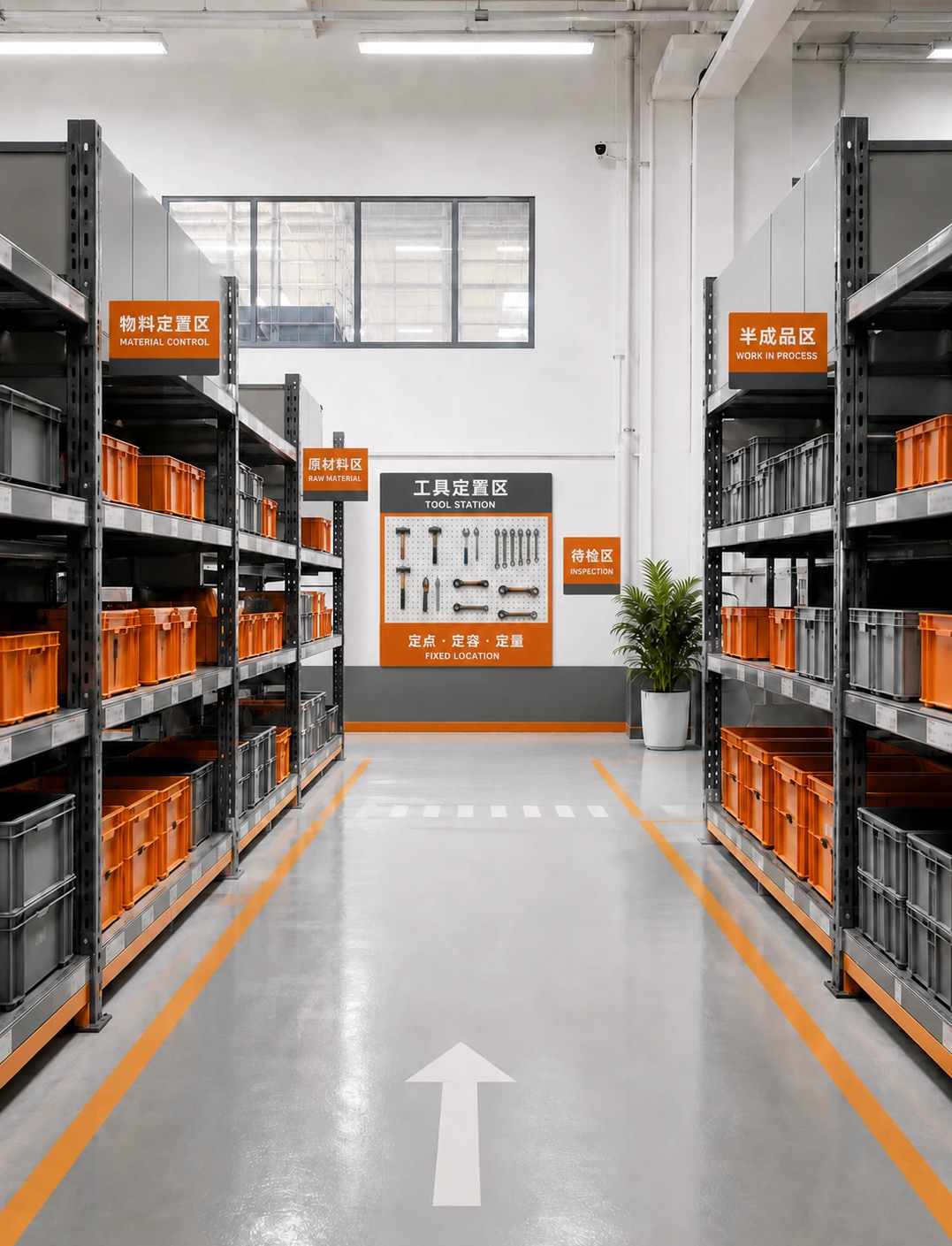 高端车间工厂整体目视化空间设计(图3)